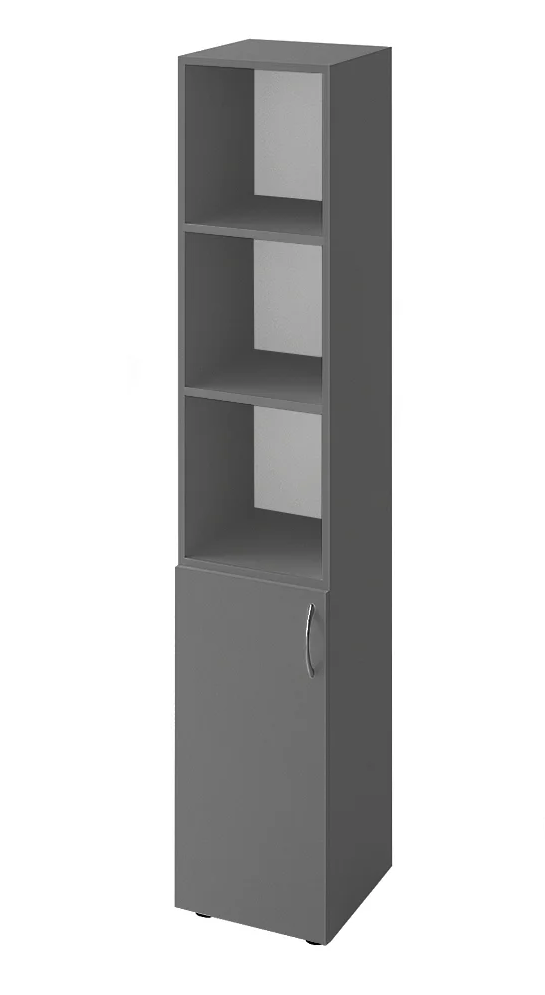 Пенал ROKO БЮ512 35х34,7х182,5 см сірий